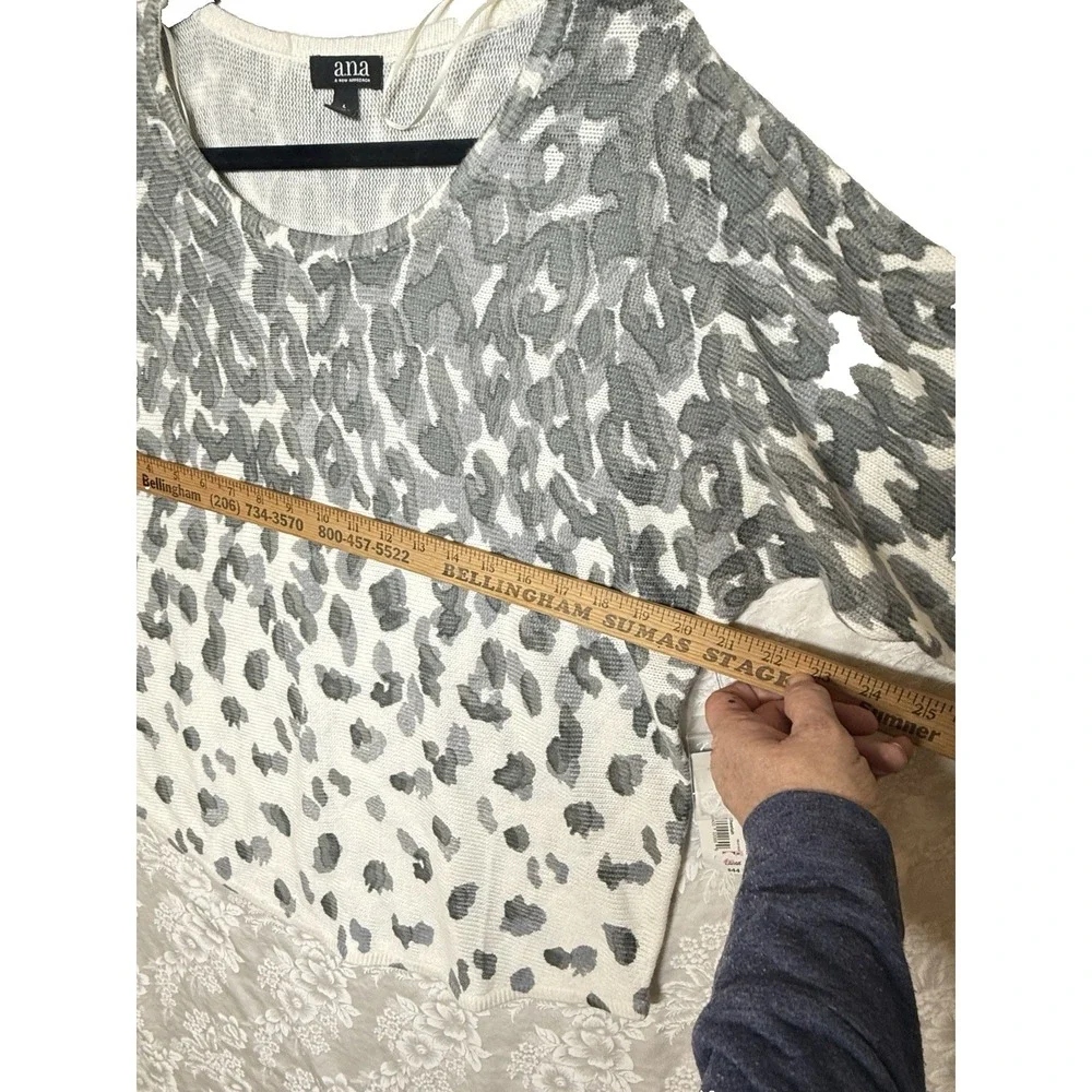 a.n.a Women's Sweater 3/4 Sleeves size L Msrp $44.00 New - Picture 6 of 10